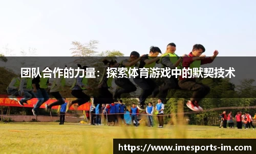 团队合作的力量：探索体育游戏中的默契技术